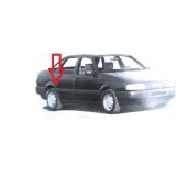 VW Passat B3 - Friso embelezador da ilharga traseira direita 