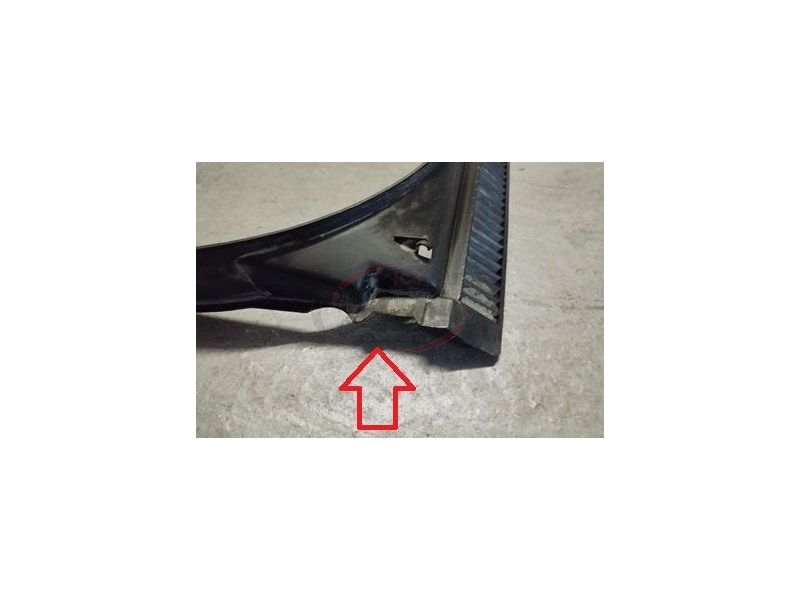 Mercedes-Benz W123 - Resguardo de ventoinha