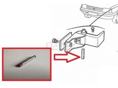 Peugeot 205 / Peugeot 309 - Cavilha de porta (Ø7.3 x 49)