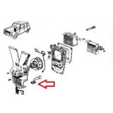 Renault 4 - Interruptor e restistência de ventilação habitáculo
