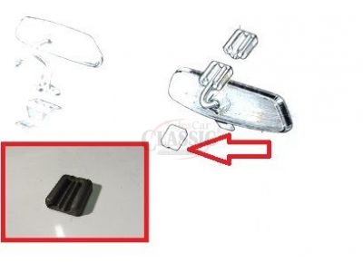 Renault 4 - Suporte de fixação do espelho retrovisor interior