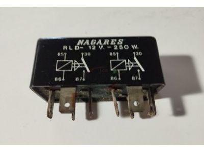 Multimarcas - Relé duplo (RLD- 12v25W) (NAGARES)