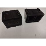 Renault 5 - Jogo (2) suporte de para-choques tras direito / esquerdo (Cêpo)