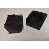 Renault 5 - Jogo (2) suporte de para-choques tras direito / esquerdo (Cêpo)