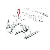 Renault 4 / Renault 5 / Renault 6 - Alavanca da engrenagem marcha atras ( Caixa 354, HA0_)