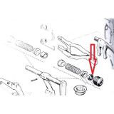 Renault 4 / Renault 5 - Retentor da tampa superior da caixa (354, HA0) (16x22.75x4.2)