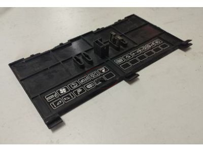 Renault Super 5 GT Turbo - Tampa da caixa fusíveis