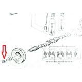 Renault 4 / Renault 5 - Parafuso de fixação da polia arvore câmes (Mot. 688, 813, C1C, C1E)