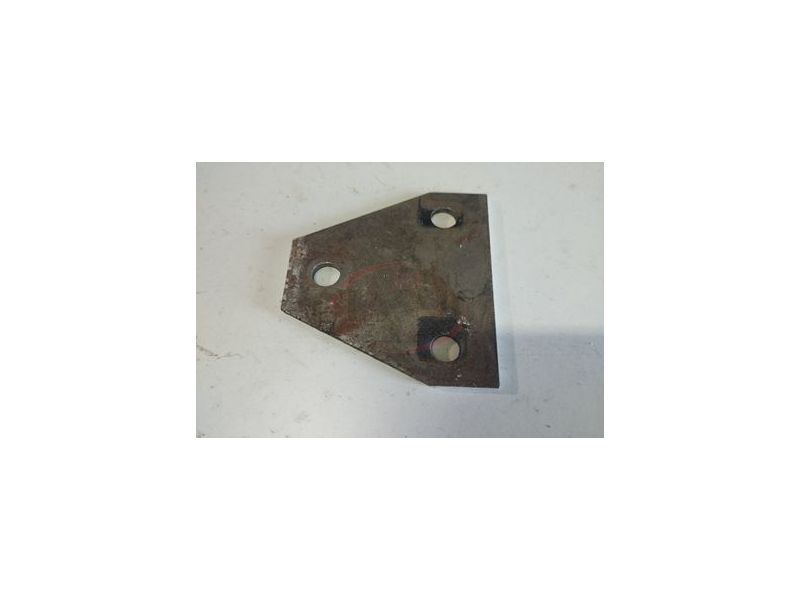 Renault 5 - Contra placa de fixação das dobradiças porta inferiores frente / tras (3.5mm)