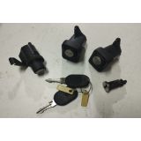 Fiat Panda I - Jogo de canhões de fechadura porta + mala + deposito