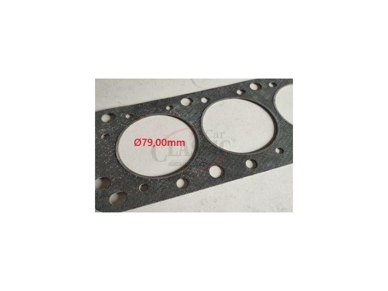 Peugeot 204 - Junta de cabeça motor (Ø79 - 1.2mm -  Mot. 1L3D, XLD)