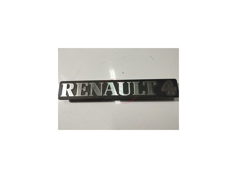 Renault 4 / Renault 4 F - Emblema traseiro (RENAULT 4)