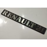Renault 21 / Renault 21 Turbo - Emblema traseiro (RENAULT 21)