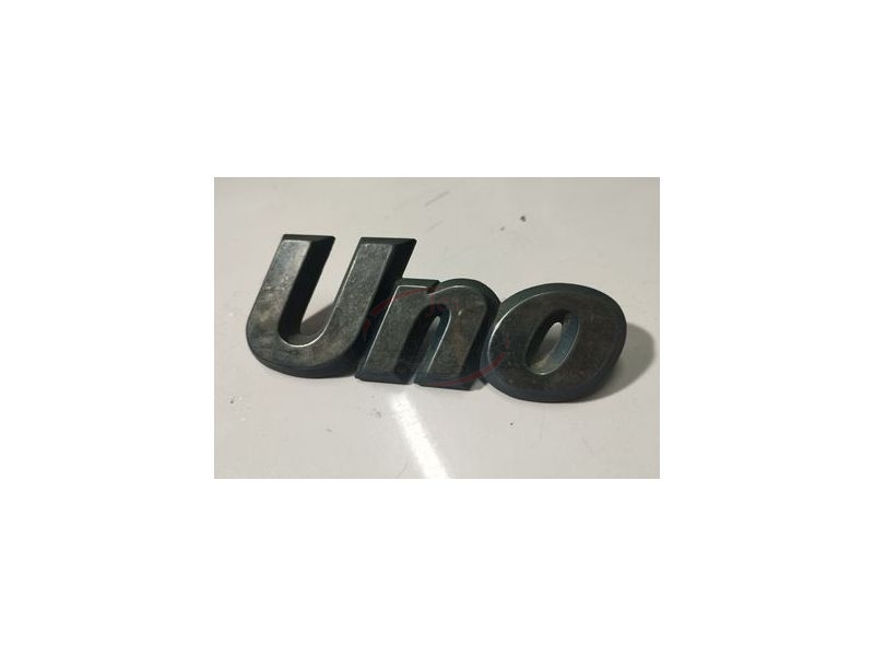 Fiat Uno Turbo Ie - Emblema traseiro (UNO)