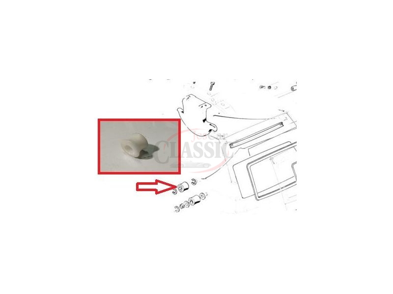 Peugeot 204 / Peugeot 304 - Casquilho da tampa mala