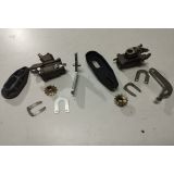 Nissan 100A / Nissan 120A - Jogo (2) cilindros de travão rodas tras direita + esquerda (Ø17.46)