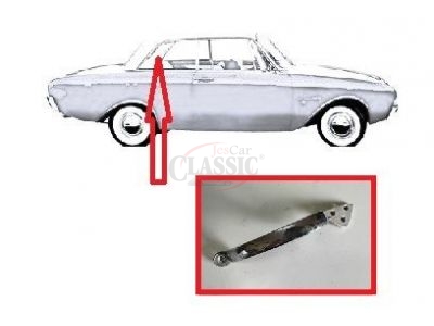 Ford Taunus 17M P3 Coupe - Manipulo de abertura/Fecho do vidro lateral direito (móvel)