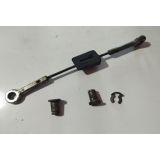 Ford Escort MkIII / Ford Escort MkIV / Ford Fiesta MkII - Cabo de aço acionamento travões traseiros (frente)