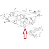 Peugeot 504 Cabriolet / Peugeot 504 Coupe - Junta / O´ring do colector admissão (47x55x4) (V6)