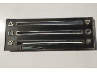 Peugeot 504 - Painel de comandos ventilação habitáculo