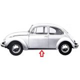 VW Carocha - Estribo esquerdo (Posa pés) com friso (10mm)