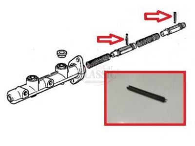 Peugeot 504 / Peugeot 505 - Cavilha de fixação reparação da bomba principal travões