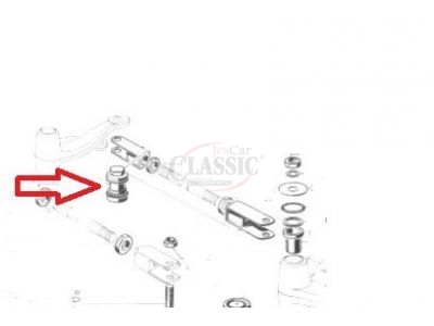 Peugeot J7 / Peugeot J9 - Jogo / Casquilho da articulação do tirante da direção