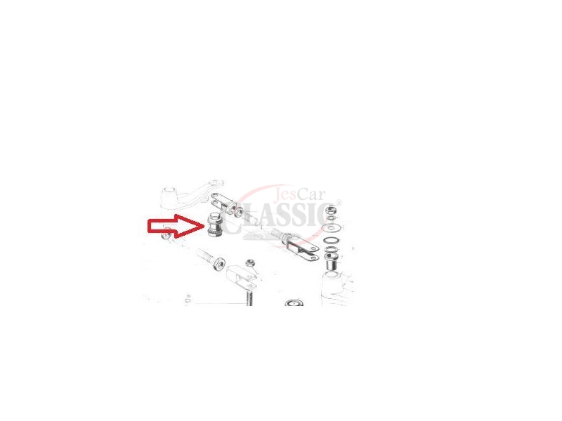 Peugeot J7 / Peugeot J9 - Jogo / Casquilho da articulação do tirante da direção