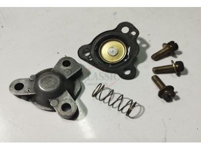 Renault 9 / Renault Super 5 - Tampa triangular + diafragma do carburador SOLEX (32 BIS)