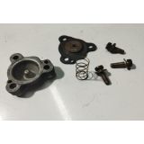 Renault 9 / Renault Super 5 - Tampa triangular + diafragma do carburador SOLEX (32 BIS)