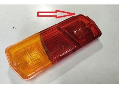 Mercedes-Benz T1 - Vidro farolim traseiro direito (406D, 408D, 508D, 608D