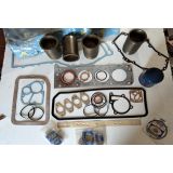 Peugeot 204 - Jogo (4) Camisas + pistão de motor (Ø75) (Mot. 1L1 XK - Bloco 2 peças)
