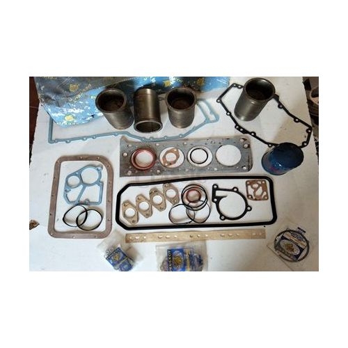 Peugeot 204 - Jogo (4) Camisas + pistão de motor (Ø75) (Mot. 1L1 XK - Bloco 2 peças)