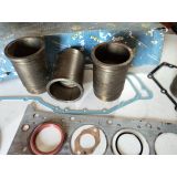 Peugeot 204 - Jogo (4) Camisas + pistão de motor (Ø75) (Mot. 1L1 XK - Bloco 2 peças)