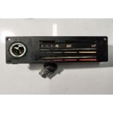 Fiat Uno I - Moldura do painel de comandos ventilação + isqueiro (PRETA)