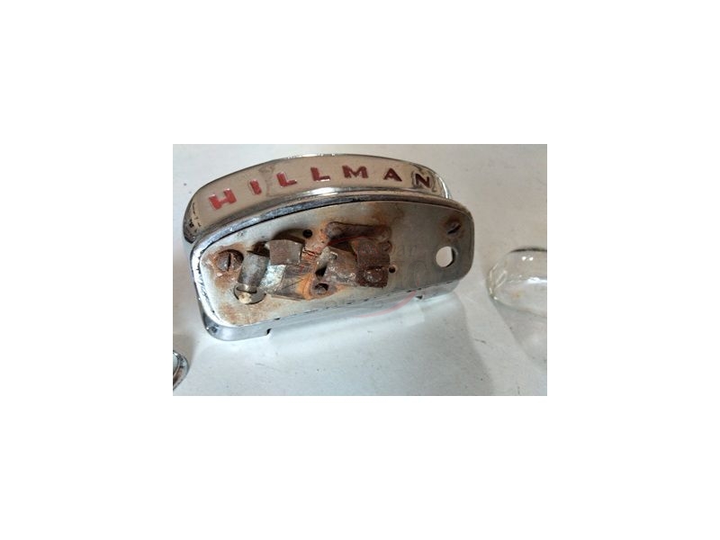 Hillman Minx - Farolim de iluminação matricula (HILLMAN)