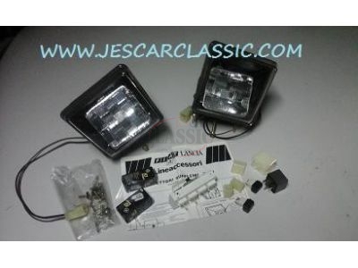 Fiat Uno II - Jogo de faróis auxiliares H3 (CARELLO - LINE ACESSORIOS)