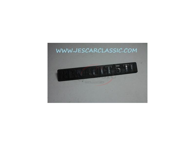 Renault 5 - Emblema traseiro (RENAULT 5 TL)