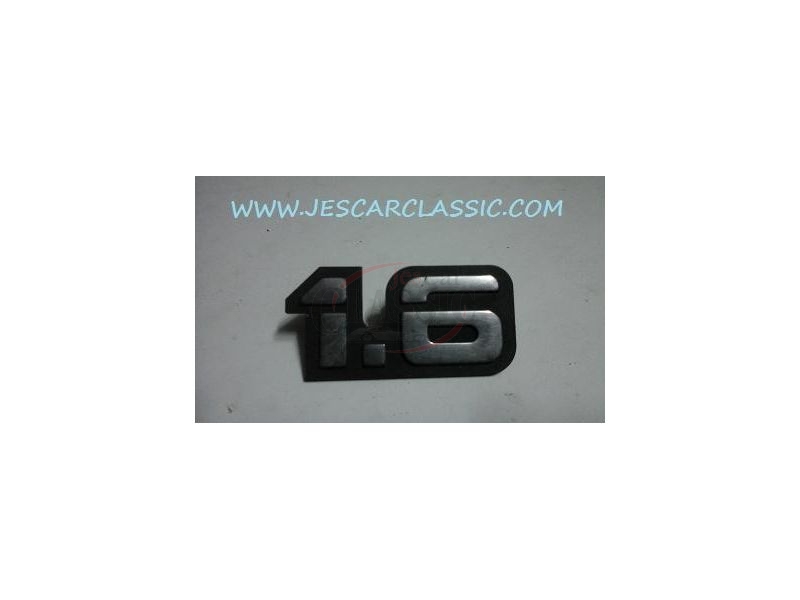 Ford Escort MKIII / Ford Fiesta MKII / Ford Sierra MKI - Emblema traseiro (1.6)