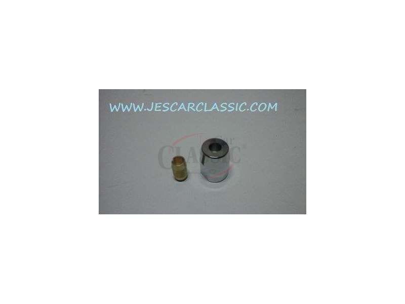 VW Carocha 50-67 - Porca de espelho retrovisor exterior com casquilho